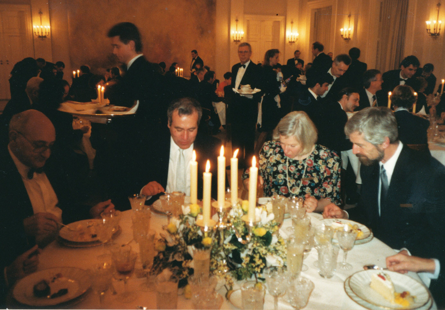 Das Festbankett war der krönende Abschluss des Empfangs