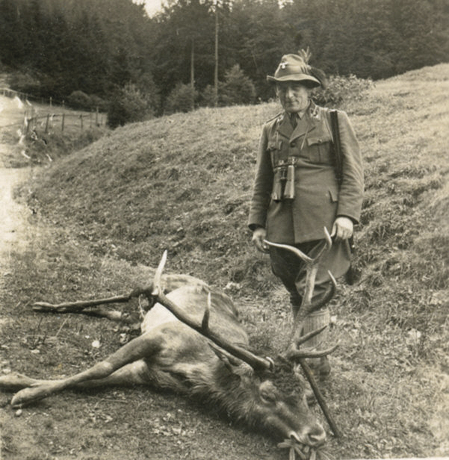 Herbert Oscheka, von 1936 - 1945 Förster in Rehsiepen